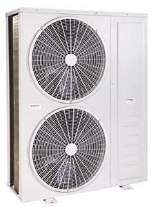 Low ambient temperature air source frequency conversion heat pump