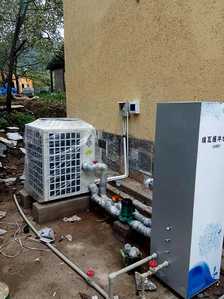 Central air-conditioning hot water in Dali Jingyang Bieyuan
